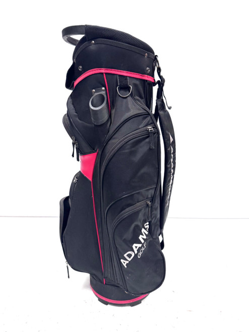 Vist Large View of Product Image Which is Used Adams Golf BLACK Mens Cart Bag Black