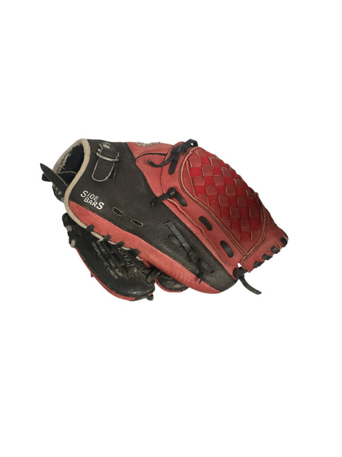 Vist Large View of Product Image Which is Used Mizuno PROSPECT BB/SB Glove RH Throw Red 10 1/2"