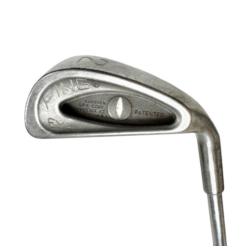 Vist Large View of Product Image Which is Used Ping EYE WHITE DOT Men's RH 2 Iron Steel Shaft