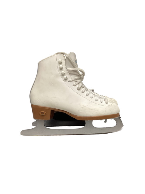 Vist Large View of Product Image Which is Used Riedell SKATE WomensFigure Skate White Senior 4