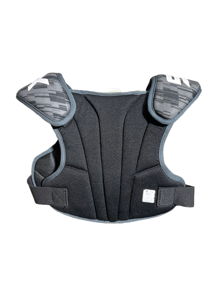 Vist Large View of Product Image Which is Used STX STALLION 75 SHOULDER PADS Lacrosse Rib Pads Black SM