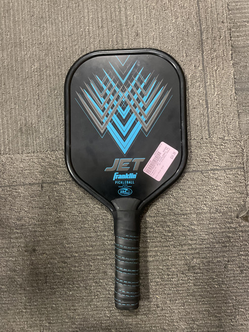 Vist Large View of Product Image Which is Used Franklin JET PICKLEBALL PADDLE Pickleball Racquet Royal Blue