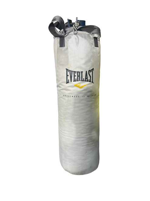 Vist Large View of Product Image Which is Used Everlast 80 LB Boxing Heavy Bag Grey 80 lb