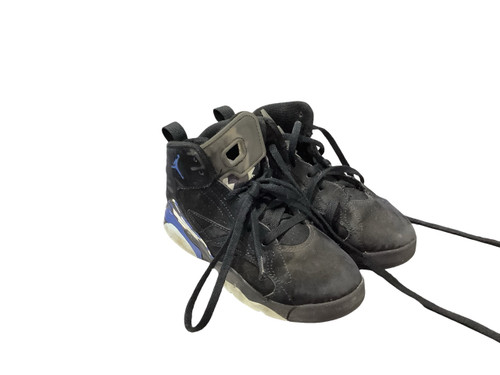 Vist Large View of Product Image Which is Used Nike JORDAN Basketball Shoes Y Black Youth 12.0