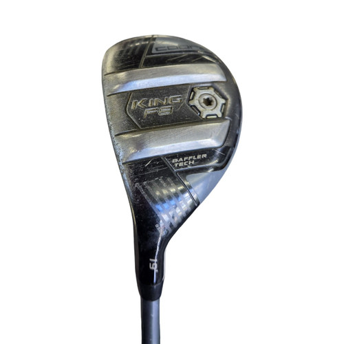 Vist Large View of Product Image Which is Used Cobra KING F8 3 HYBRID Mens Hybrid Club LH 3 Hybrid