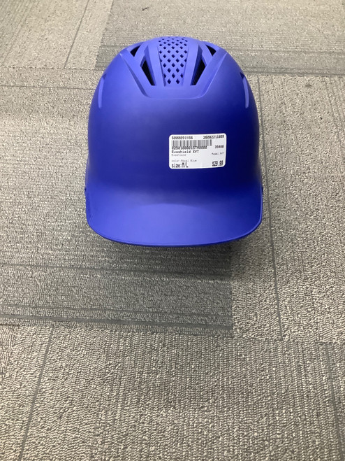 Vist Large View of Product Image Which is Used Evoshield XVT Batting Helmet No Mask Royal Blue M/L