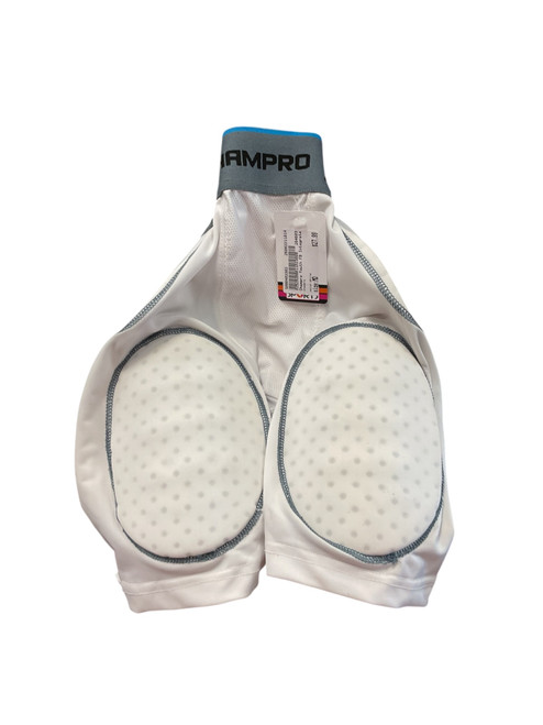 Vist Large View of Product Image Which is Used Champro Youth FB Integrated Pants White MD