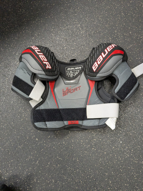 Vist Large View of Product Image Which is Used Bauer LIL SPORT Junior Shoulder Pads SM