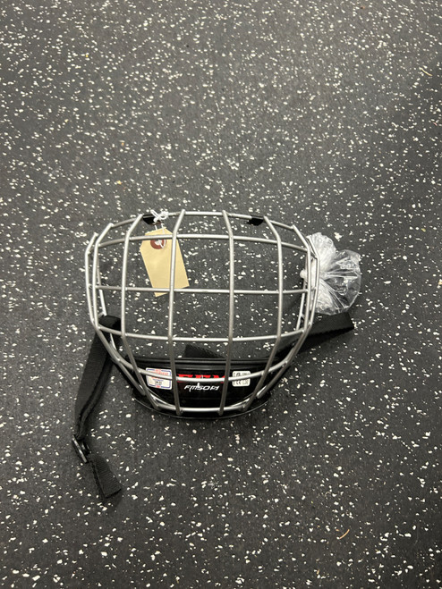 Vist Large View of Product Image Which is Used CCM FM50 Hockey Wire Mask Grey SM