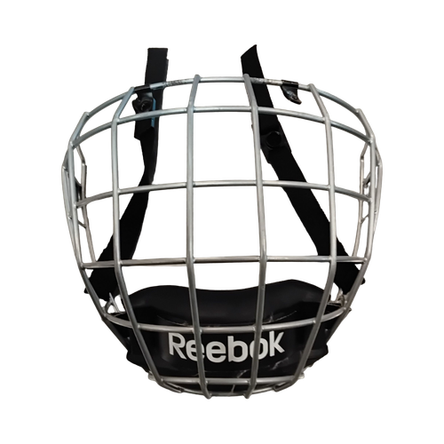 Vist Large View of Product Image Which is Used Reebok FM 5K Hockey Wire Mask Grey XS