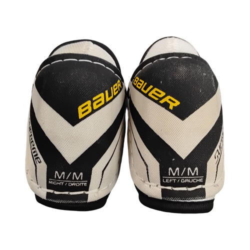 Vist Large View of Product Image Which is Used Bauer SUPREME 150 Youth Elbow Pads MD