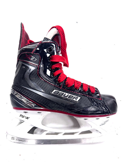 Vist Large View of Product Image Which is Used Bauer X2.7 Junior Hockey Skate Junior 03.5