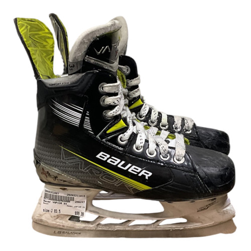 Vist Large View of Product Image Which is Used Bauer VAPIOR X4 Junior Hockey Skate Junior 03.5