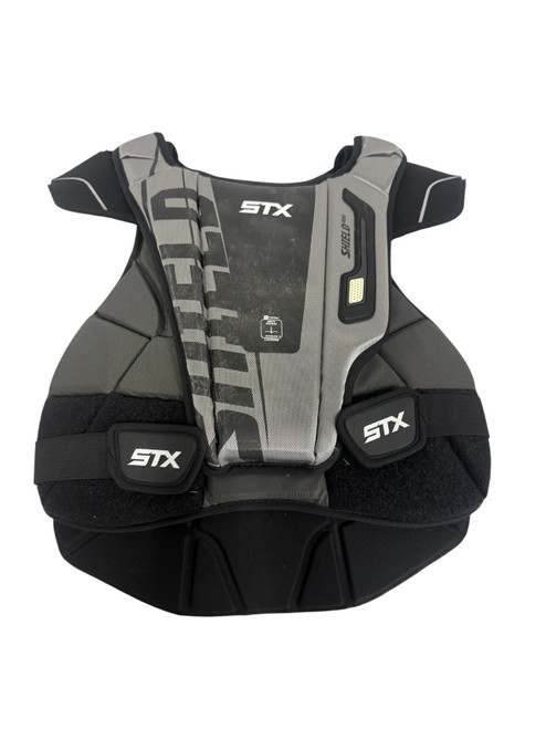 Vist Large View of Product Image Which is Used STX SHIELD 400 LAX Goalie Chest M Black MD