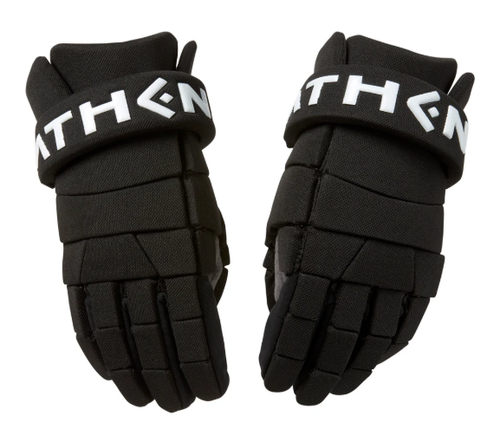 Vist Large View of Product Image Which is New WinnWell ATHENA GLOVE JR 12 Ringette Gloves Black
