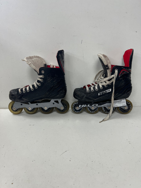 Vist Large View of Product Image Which is Used Bauer VAPOR XR300 Junior Rec Fitness Skates Black Junior 04