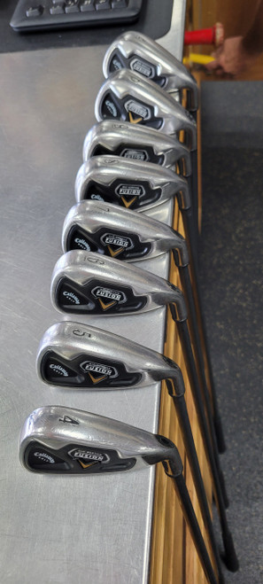 Vist Large View of Product Image Which is Used Callaway FUSION 4-PW AW Mens Iron Set RH 4I-GW/AW