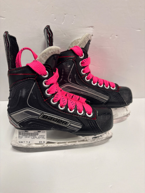 Vist Large View of Product Image Which is Used Bauer VAPOR X EDGE Youth Hockey Skate Youth 11.0