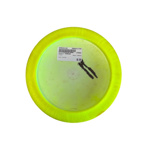 Vist Large View of Product Image Which is Used Innova CHARGER Disc Golf Driver Yellow