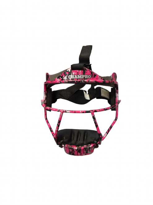 Vist Large View of Product Image Which is Used Champro FIELDERS MASK BB/SB Fielders Mask Pink One Size