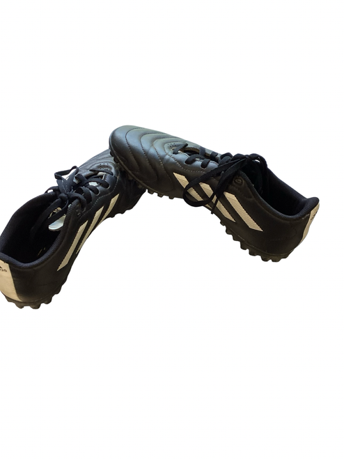 Vist Large View of Product Image Which is Used Adidas Soccer Indoor Shoes Black Senior 7