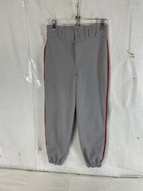 Vist Large View of Product Image Which is Used Champro YOUTH LG Piped Baseball and Softball Pants Gry/Red