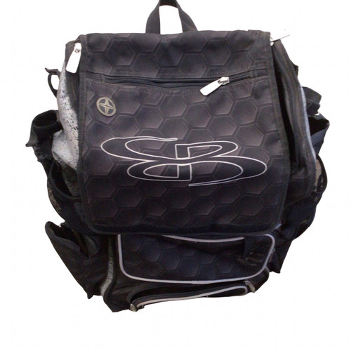 Vist Large View of Product Image Which is Used Bombah WHEELED BAG BB/SB Player Wheeled Bag Black