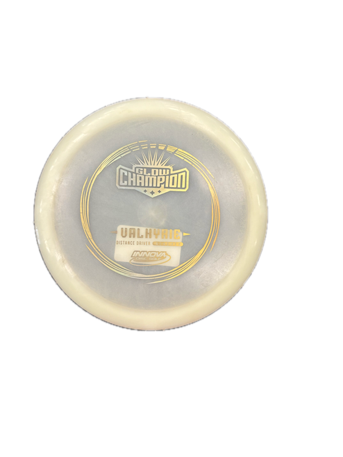 Vist Large View of Product Image Which is Used Innova VALKYRIE Disc Golf Driver White