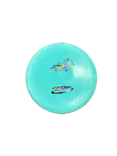 Vist Large View of Product Image Which is Used Innova STAR MAKO3 Disc Golf Mid Range Teal