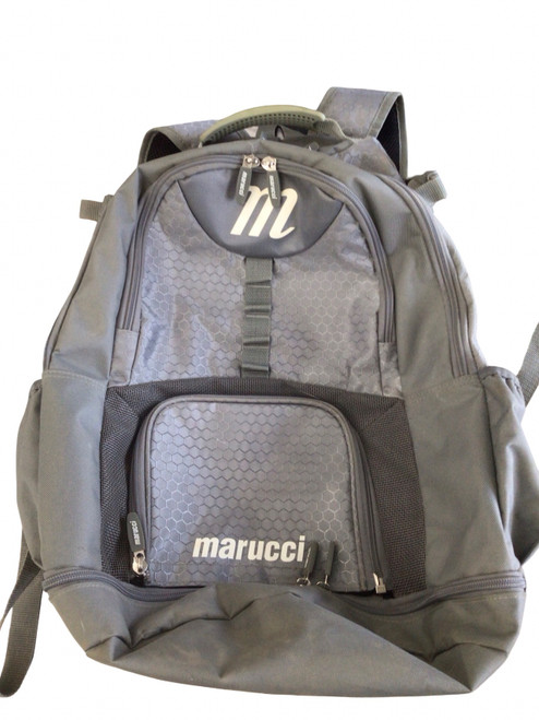 Vist Large View of Product Image Which is Used Marucci BACKPACK BB/SB Player Backpack Grey