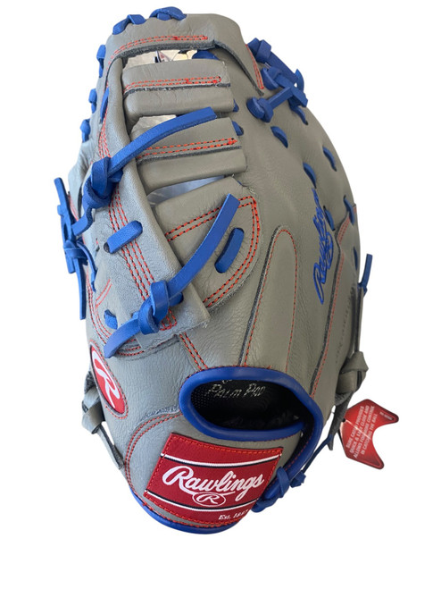 Vist Large View of Product Image Which is Used Rawlings SELECT PRO LITE BB/SB First Base LH Throw Grey 11 1/2"