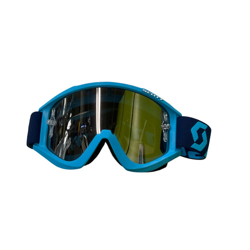 Vist Large View of Product Image Which is Used Scott Snow Goggles Adult Royal Blue