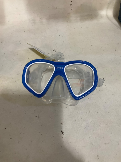 Vist Large View of Product Image Which is Used Intex Swim Goggles Royal Blue