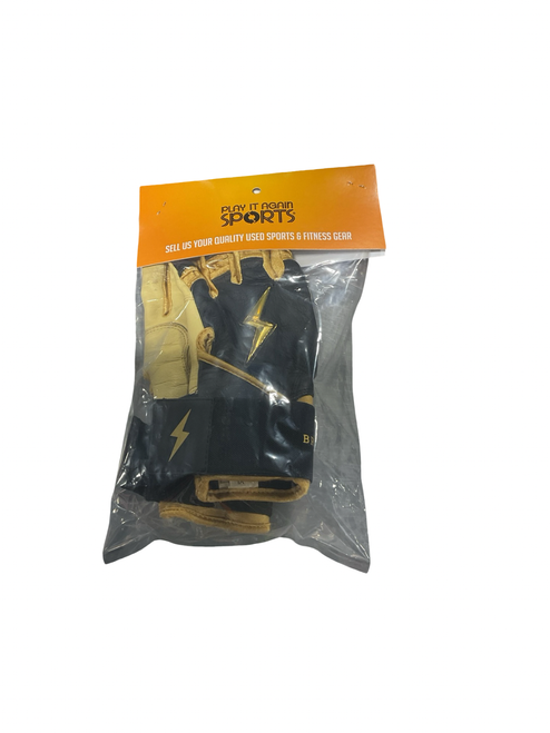 Vist Large View of Product Image Which is Used BB/SB Batting Gloves Black LG