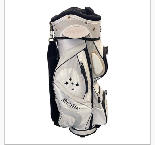 Vist Large View of Product Image Which is Used Tour Edge LADY EDGE Womens Cart Bag White