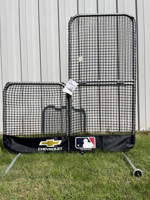 Vist Large View of Product Image Which is L screen, pitching screen, baseball, softball