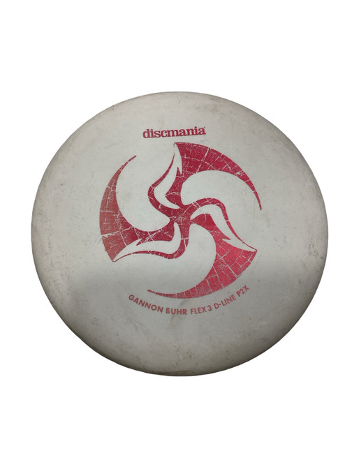 Vist Large View of Product Image Which is Used Discmania GANNON BUHR HUK LAB P2X Disc Golf Putter White
