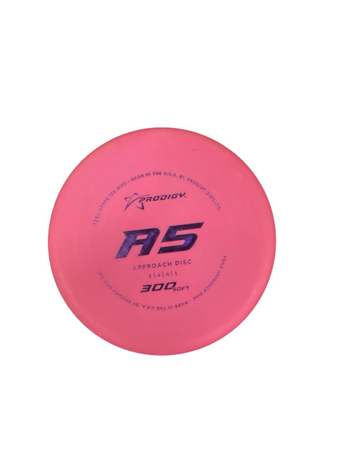 Vist Large View of Product Image Which is Used Prodigy A5 Disc Golf Mid Range Pink