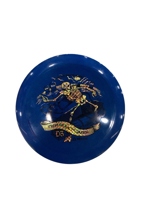 Vist Large View of Product Image Which is Used Prodigy D3 Disc Golf Driver Navy Blue