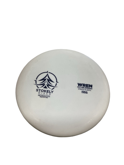 Vist Large View of Product Image Which is Used STOKELY WREN Disc Golf Putter White