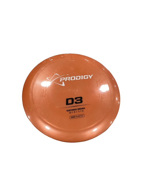 Vist Large View of Product Image Which is Used Prodigy D3 Disc Golf Driver Orange