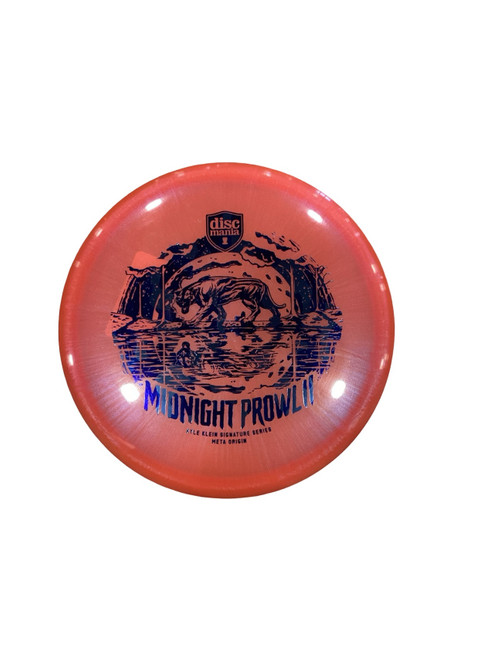 Vist Large View of Product Image Which is Used Discmania MIFNIGHTN PROWL 2 Disc Golf Mid Range Orange