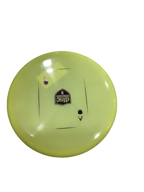 Vist Large View of Product Image Which is Used Discmania P2X Disc Golf Putter Yellow