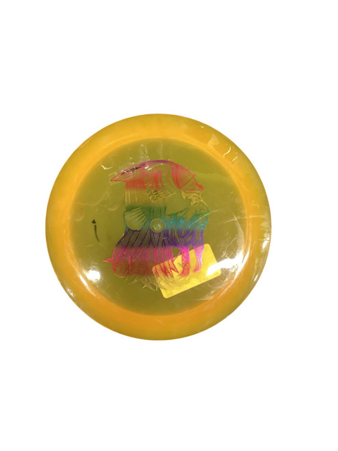 Vist Large View of Product Image Which is Used AIRBORN FALCOR PROTO Disc Golf Driver Yellow