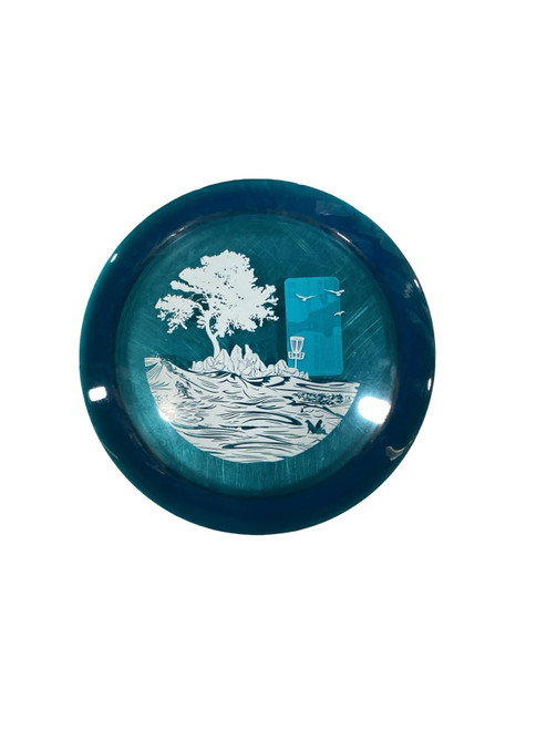Vist Large View of Product Image Which is Used AIRBORN FALCOR Disc Golf Driver Royal Blue