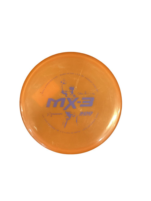 Vist Large View of Product Image Which is Used Prodigy MX-3 Disc Golf Mid Range Orange