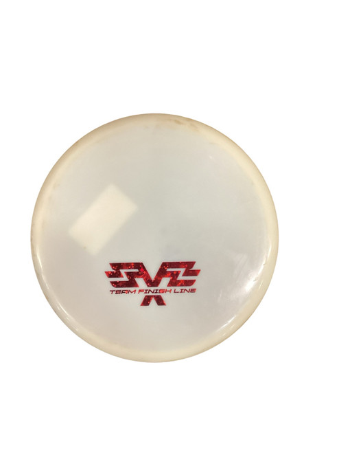 Vist Large View of Product Image Which is Used Finish Line SECTOR Disc Golf Mid Range White