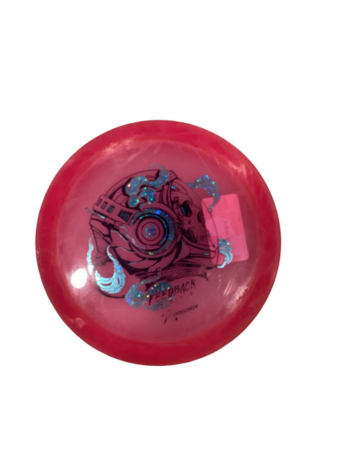 Vist Large View of Product Image Which is Used Prodigy FEEDBACK Disc Golf Driver Red