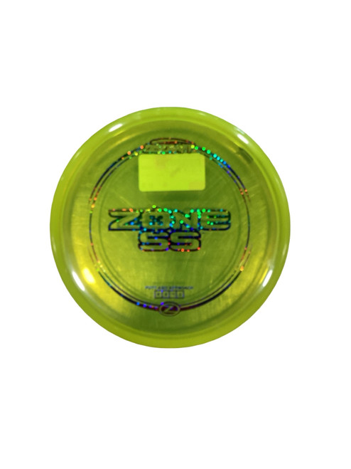 Vist Large View of Product Image Which is Used Discraft ZONE SS Disc Golf Mid Range Yellow