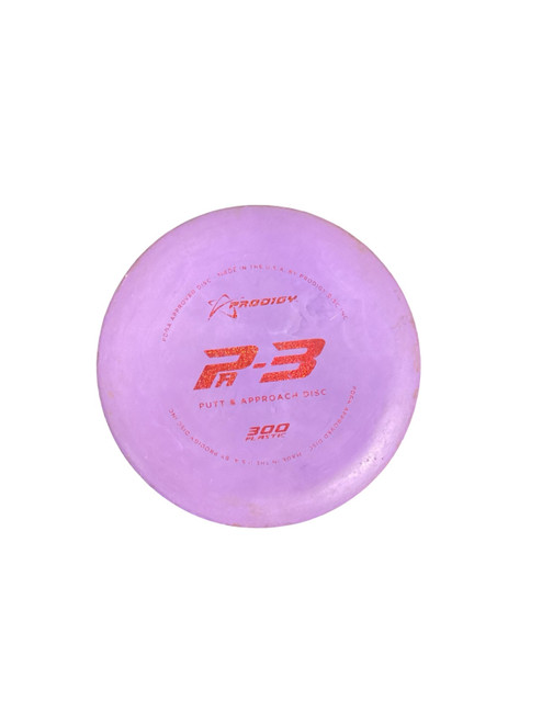 Vist Large View of Product Image Which is Used Prodigy PA-3 Disc Golf Putter Purple